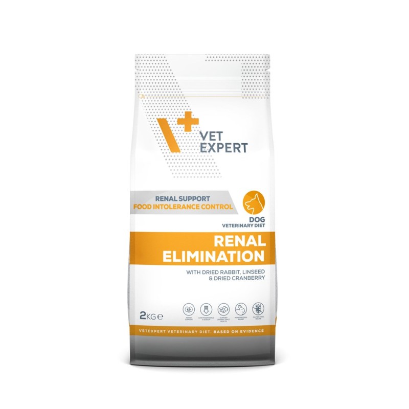 VET EXPERT Veterinary Diet Renal Elimination Dog - dry dog food - 2 kg VET EXPERT Veterinary Diet Renal Elimination Dog - dry dog food - 2 kg