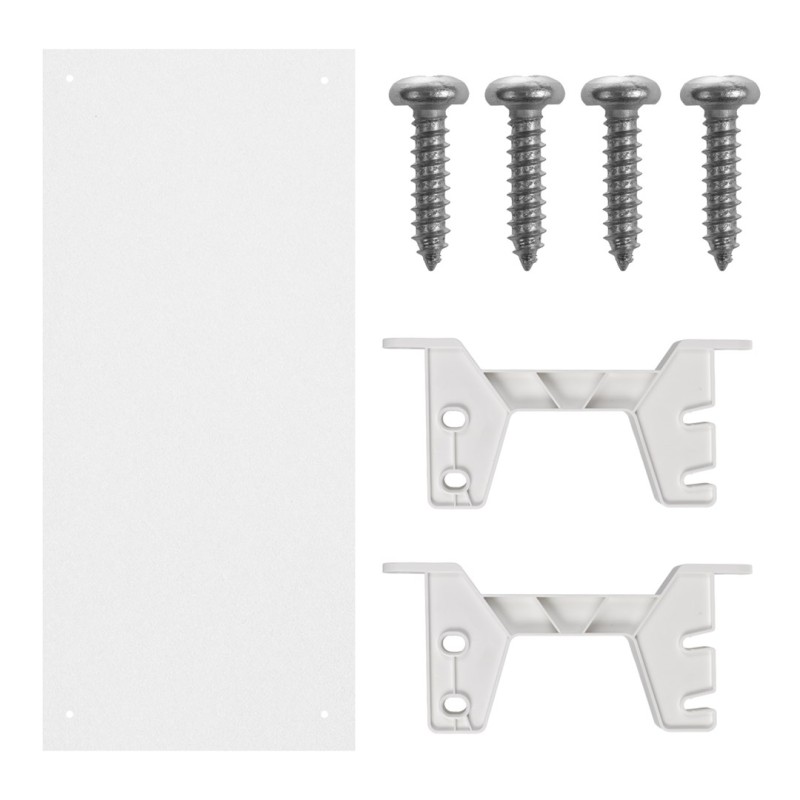 Maclean under-desk cable/extension organizer, max. load 5kg, white, MC-106 W