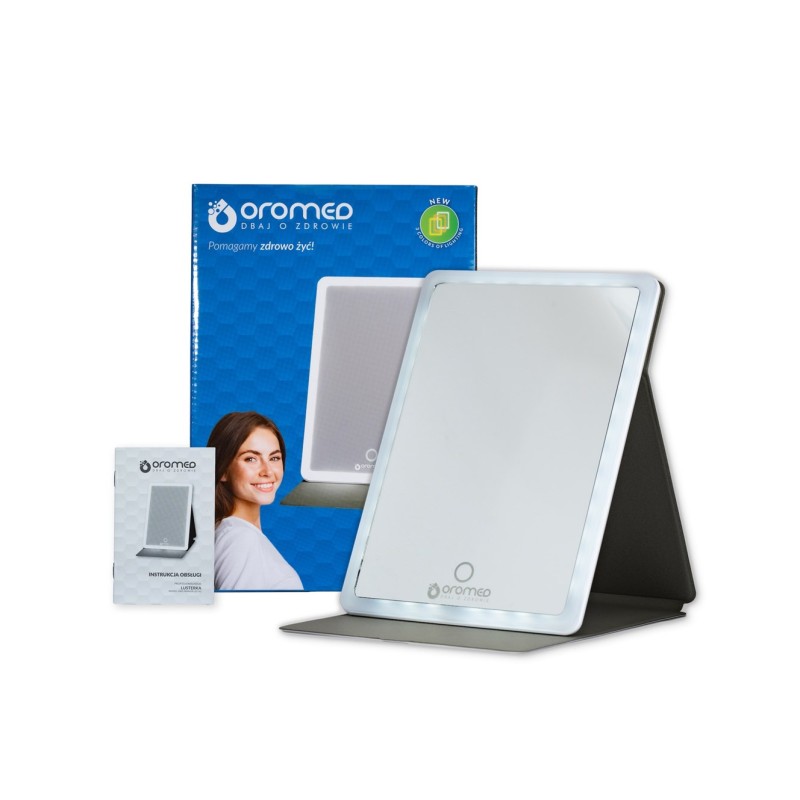 Make-up mirror with LED lighting OROMED ORO-MIRROR LED X2 Make-up mirror with LED lighting OROMED ORO-MIRROR LED X2
