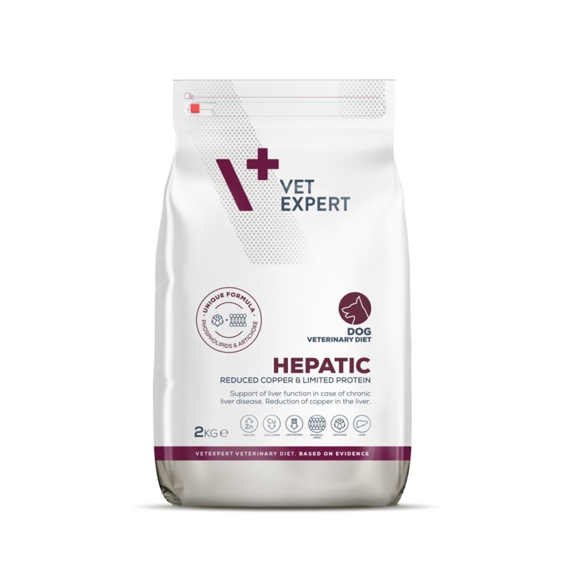 VET EXPERT Veterinary Diet Hepatic Dog - dry dog food - 2kg VET EXPERT Veterinary Diet Hepatic Dog - dry dog food - 2kg