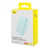 Baseus P10022109333-00 Lithium polymer (LiPo) power bank 10000 mAh Wireless charging Blue