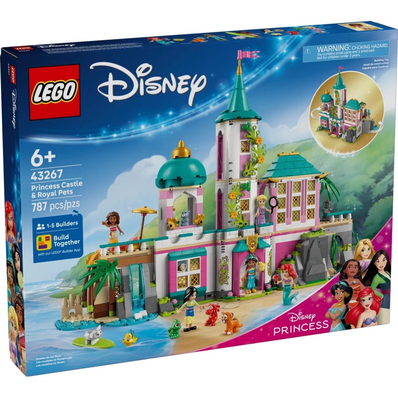 LEGO DISNEY 43267 Princes Castle and Royal Pets LEGO DISNEY 43267 Princes Castle and Royal Pets