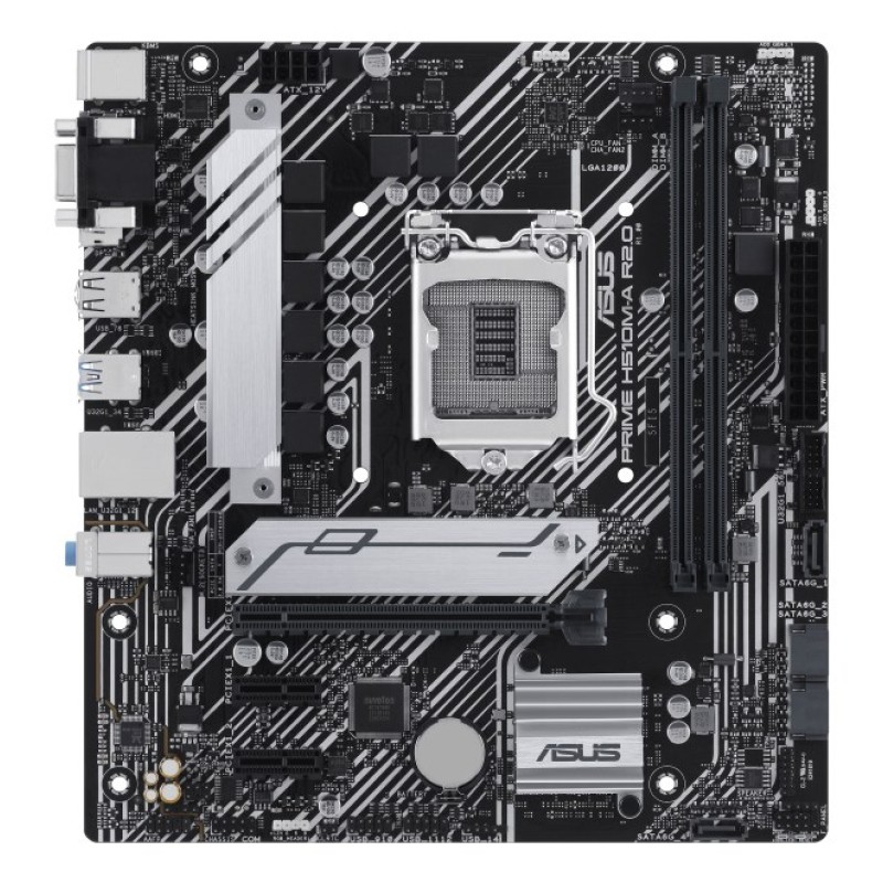 ASUS PRIME H510M-A R2.0 Intel H510 LGA 1200 (Socket H5) micro ATX ASUS PRIME H510M-A R2.0 Intel H510 LGA 1200 (Socket H5) micro ATX