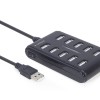 UNITEK HUB USB-A 4X USB-A 5 GBPS, BLACK