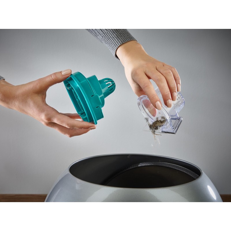 Leifheit PowerVac 2in1 2-in-1 stick vacuum Battery Dry Cyclonic Bagless Black, Blue, White