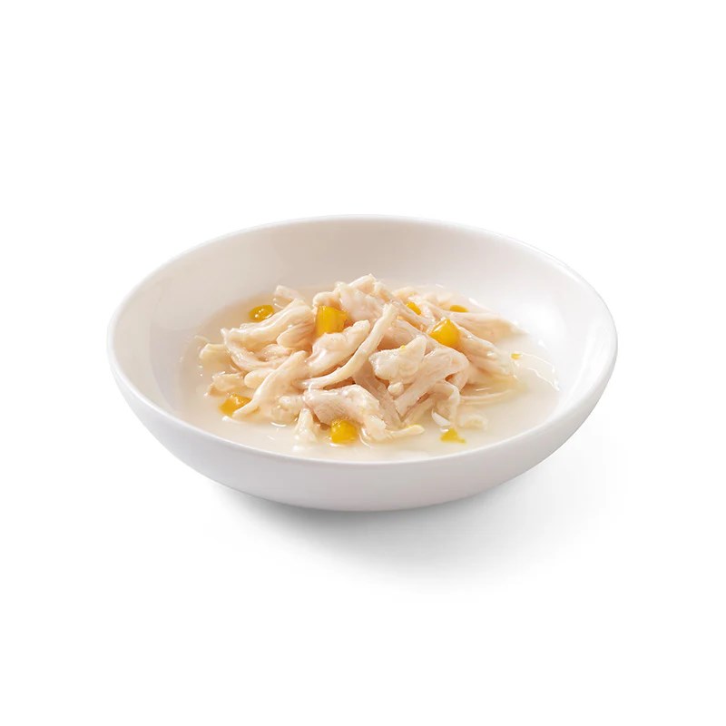 SCHESIR Chicken fillets with pumpkin in broth - wet cat food - 6x50g SCHESIR Chicken fillets with pumpkin in broth - wet cat food - 6x50g