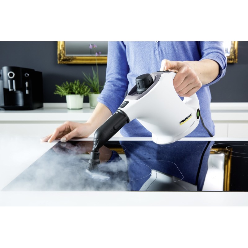 Kärcher SC 1 Cylinder steam cleaner 1200 W Black, White Kärcher SC 1 Cylinder steam cleaner 1200 W Black, White