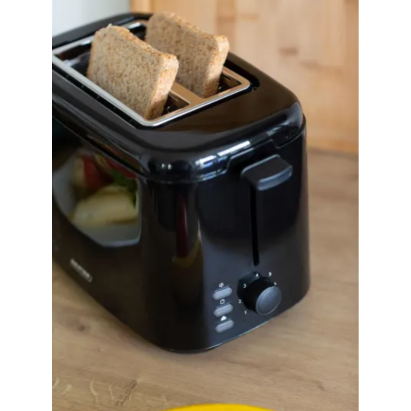 Toaster MPM MTO-07/c black Toaster MPM MTO-07/c black
