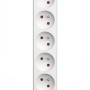 KERG power strip with circuit breaker-6 sockets 3USB 16A 1.5m