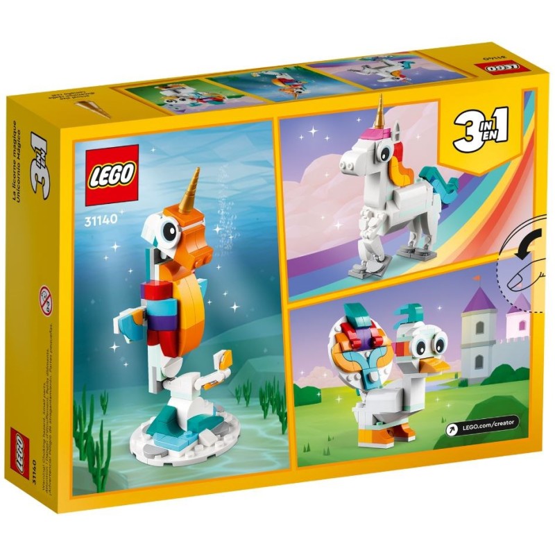 LEGO CREATOR 31140 MAGICAL UNICORN LEGO CREATOR 31140 MAGICAL UNICORN
