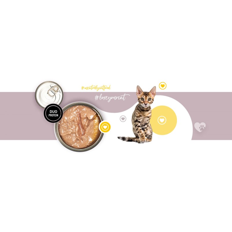 3COTY 47. Turkey and goose for kittens - wet cat food - 180g 3COTY 47. Turkey and goose for kittens - wet cat food - 180g