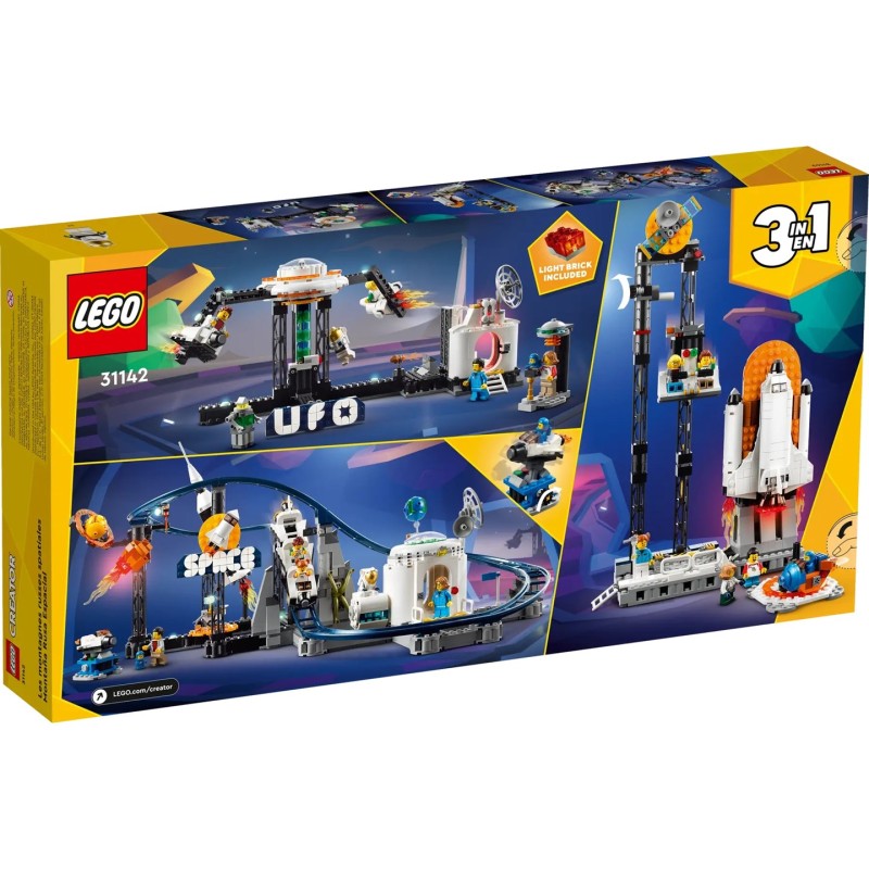 LEGO CREATOR 3 IN 1 31142 SPACE ROLLER COASTER LEGO CREATOR 3 IN 1 31142 SPACE ROLLER COASTER