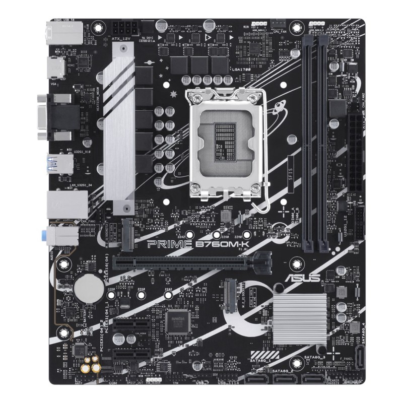 ASUS PRIME B760M-K Intel B760 LGA 1700 micro ATX