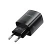 Havit UC303 EU - GaN 30 W dual-port travel charger, black Havit UC303 EU - GaN 30 W dual-port travel charger, black
