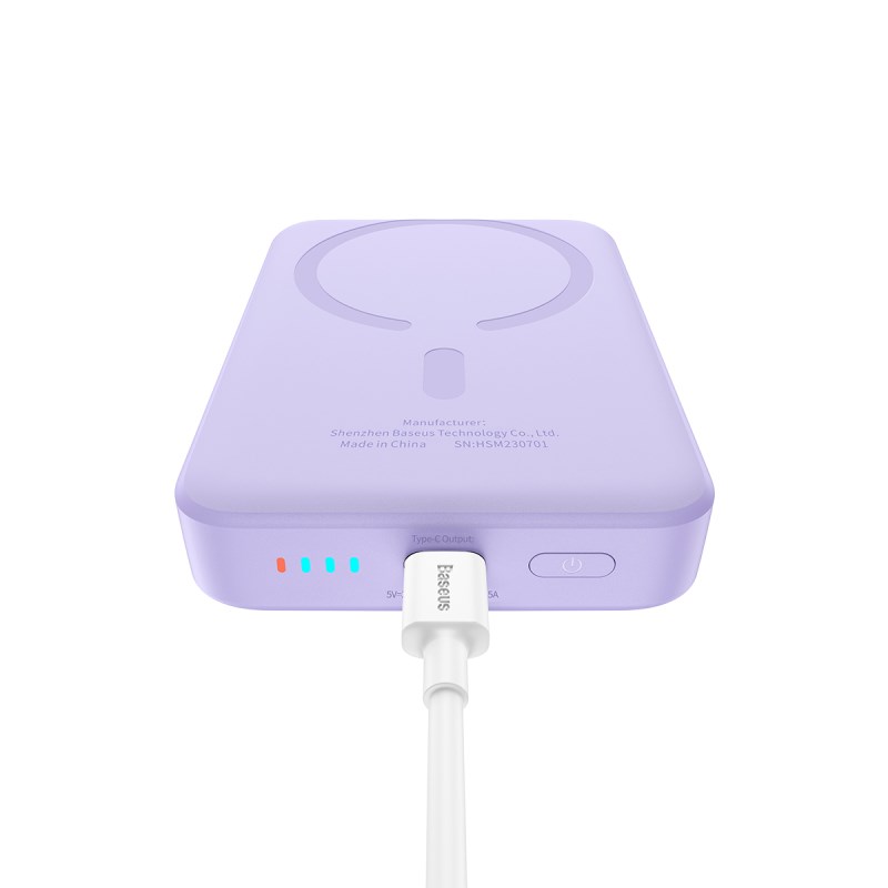 Baseus P10059001513-00 Lithium polymer (LiPo) power bank 10000 mAh Wireless charging Purple Baseus P10059001513-00 Lithium polymer (LiPo) power bank 10000 mAh Wireless charging Purple