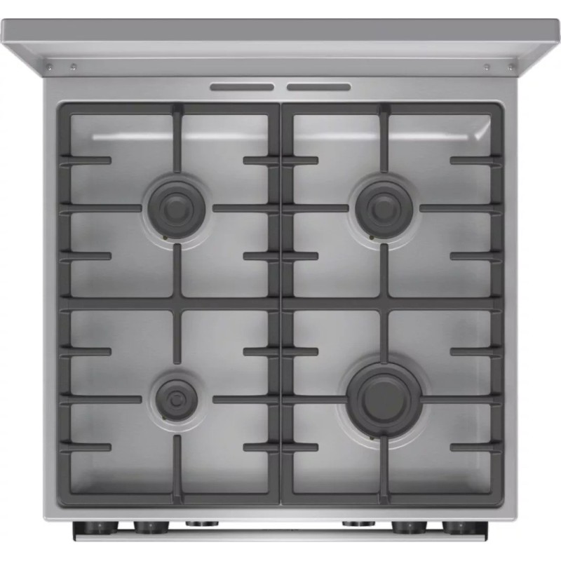 Gorenje GKS6C71XF Freestanding cooker with oven Silver Gorenje GKS6C71XF Freestanding cooker with oven Silver
