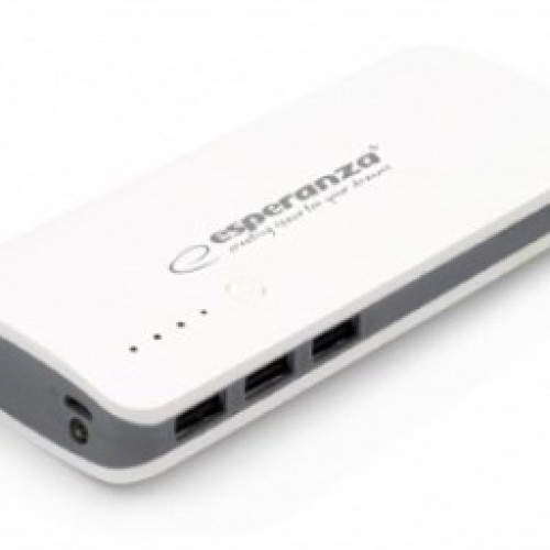 Esperanza EMP106WE Radium power bank Grey,White 8000 mAh