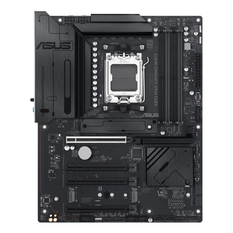 ASUS X870 MAX GAMING WIFI7 AMD X870 Socket AM5 ATX ASUS X870 MAX GAMING WIFI7 AMD X870 Socket AM5 ATX