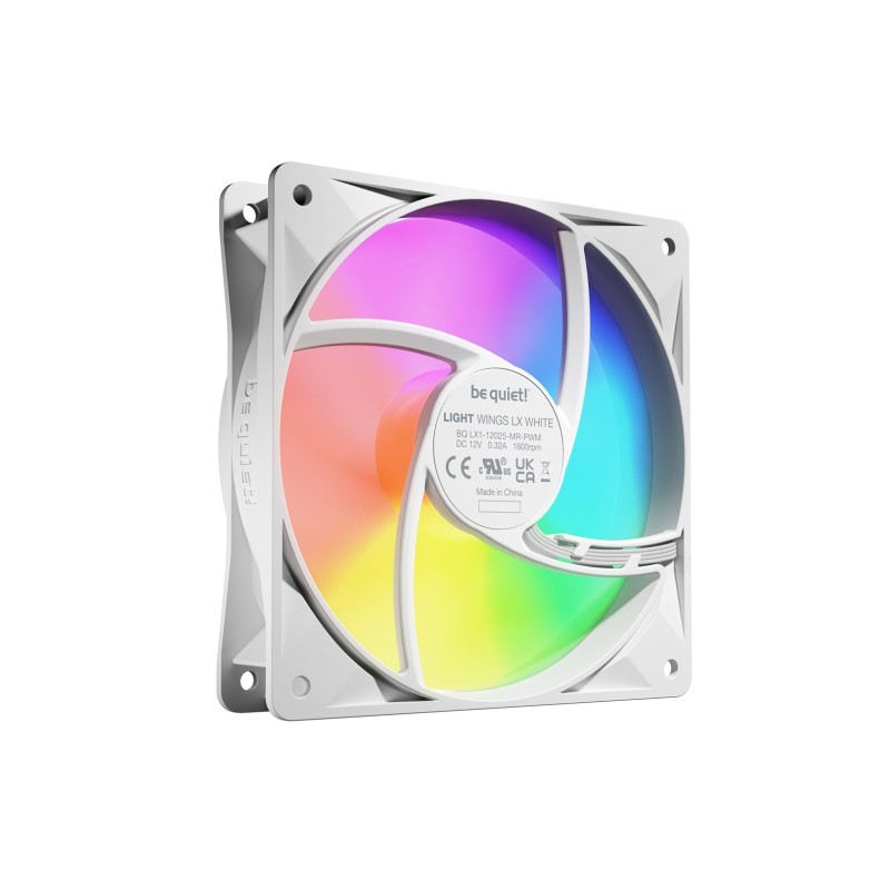 be quiet! LIGHT WINGS LX 120mm PWM 3-Pack White Computer case Fan 12 cm 3 pc(s) be quiet! LIGHT WINGS LX 120mm PWM 3-Pack White Computer case Fan 12 cm 3 pc(s)