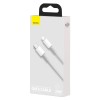 Baseus CATLGD-02 lightning cable 1 m White Baseus CATLGD-02 lightning cable 1 m White