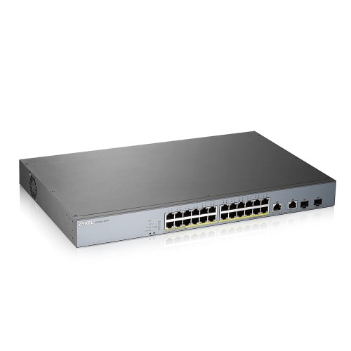 Zyxel GS1350-26HP-EU0101F network switch Managed L2 Gigabit Ethernet (10/100/1000) Power over Ethernet (PoE) Grey Zyxel GS1350-26HP-EU0101F network switch Managed L2 Gigabit Ethernet (10/100/1000) Power over Ethernet (PoE) Grey
