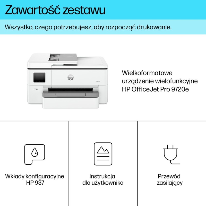 HP OfficeJet Pro 9720e multifunction machine HP OfficeJet Pro 9720e multifunction machine