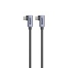 UNITEK USB-C CABLE DUAL 90° M/M 1M
