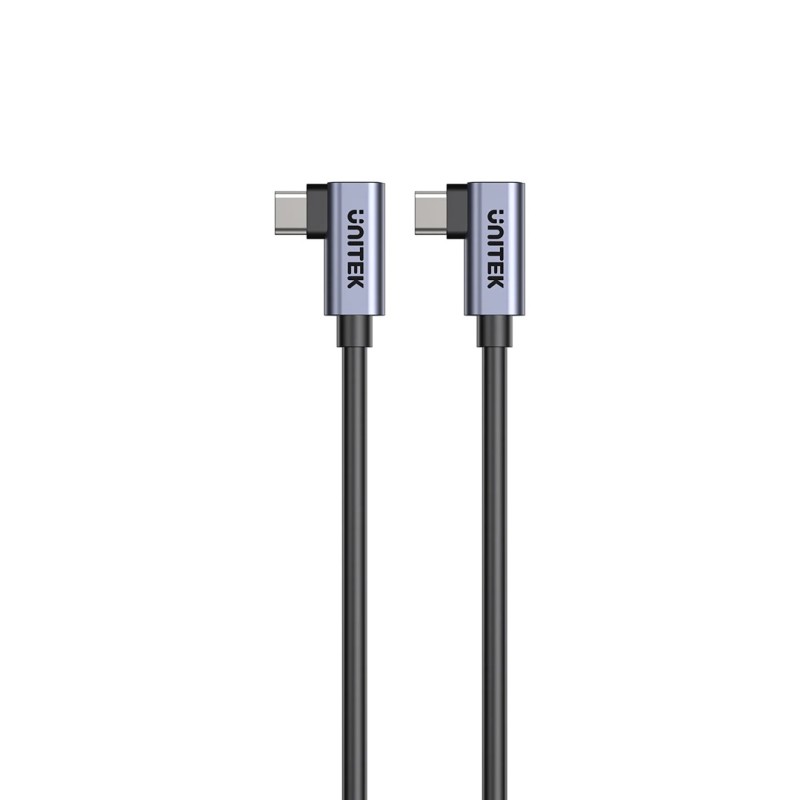 UNITEK USB-C CABLE DUAL 90° M/M 1M