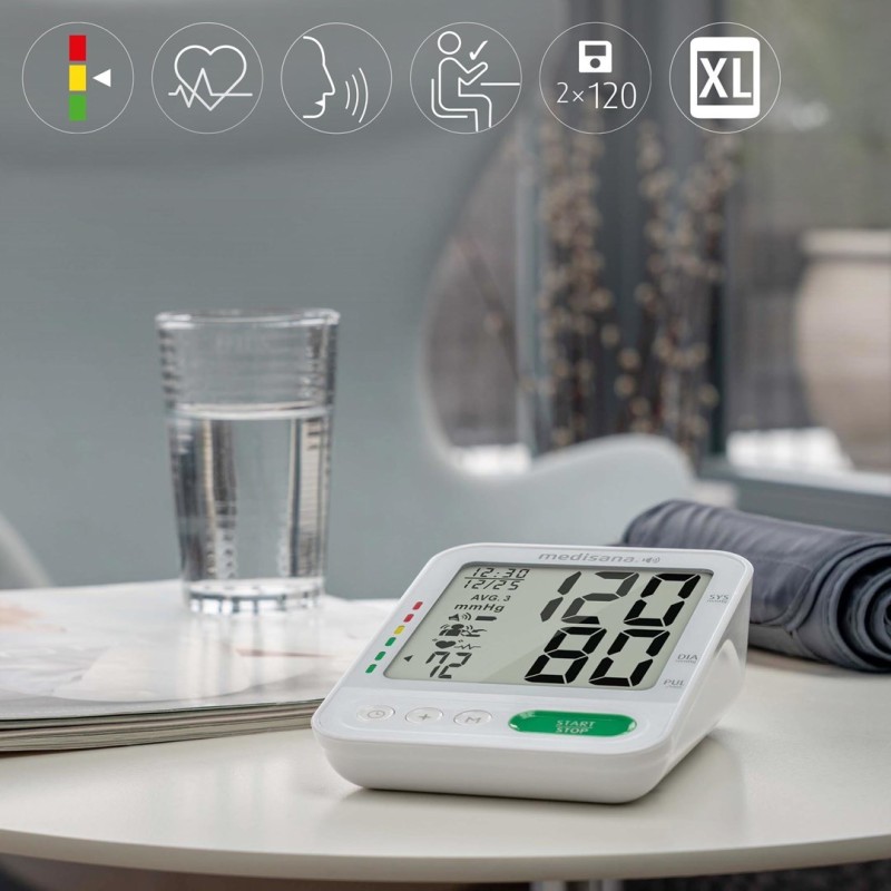 Medisana BU 565 upper arm blood pressure monitor (white) Medisana BU 565 upper arm blood pressure monitor (white)