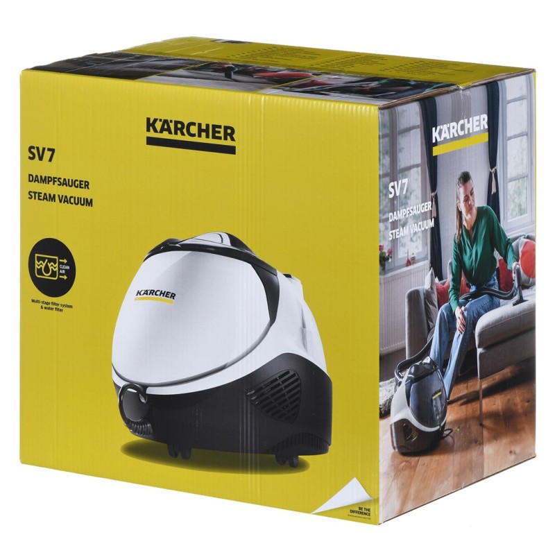 Kärcher SV 7 Cylinder steam cleaner 0.5 L 2200 W Black, Grey, White Kärcher SV 7 Cylinder steam cleaner 0.5 L 2200 W Black, Grey, White