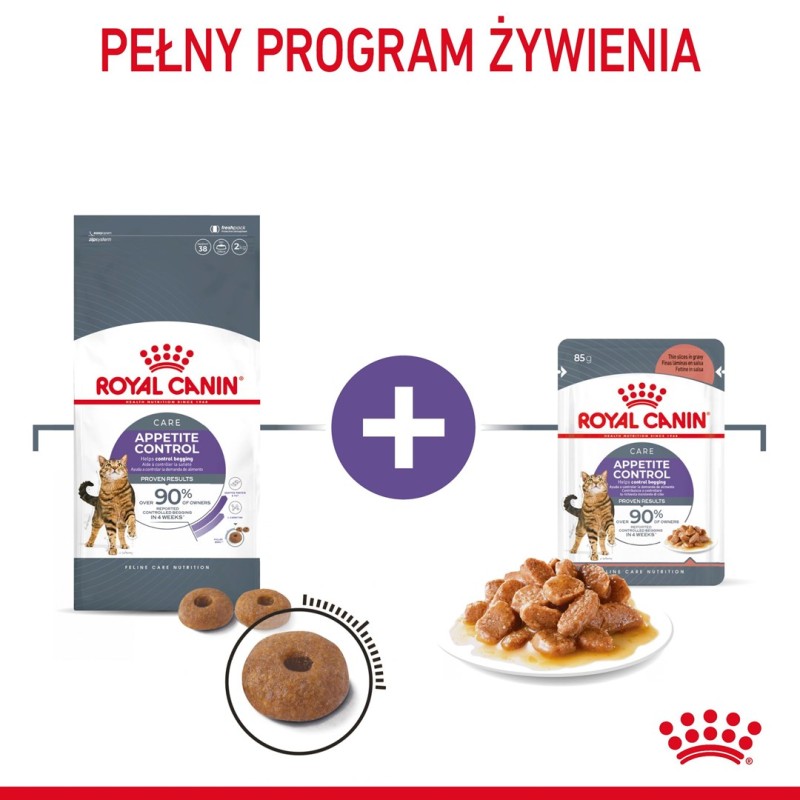 ROYAL CANIN Appetit Control pieces in sauce - wet cat food - 12 x 85g ROYAL CANIN Appetit Control pieces in sauce - wet cat food - 12 x 85g