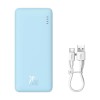 Baseus Airpow Lithium polymer power bank 10000 mAh 20 W Blue Baseus Airpow Lithium polymer power bank 10000 mAh 20 W Blue