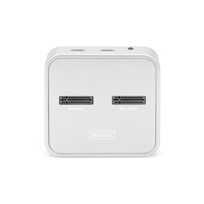 Digitus M.2 NVMe + M.2 SATA SSD Docking Station with SD Express Card Reader, USB-C™ Digitus M.2 NVMe + M.2 SATA SSD Docking Station with SD Express Card Reader, USB-C™