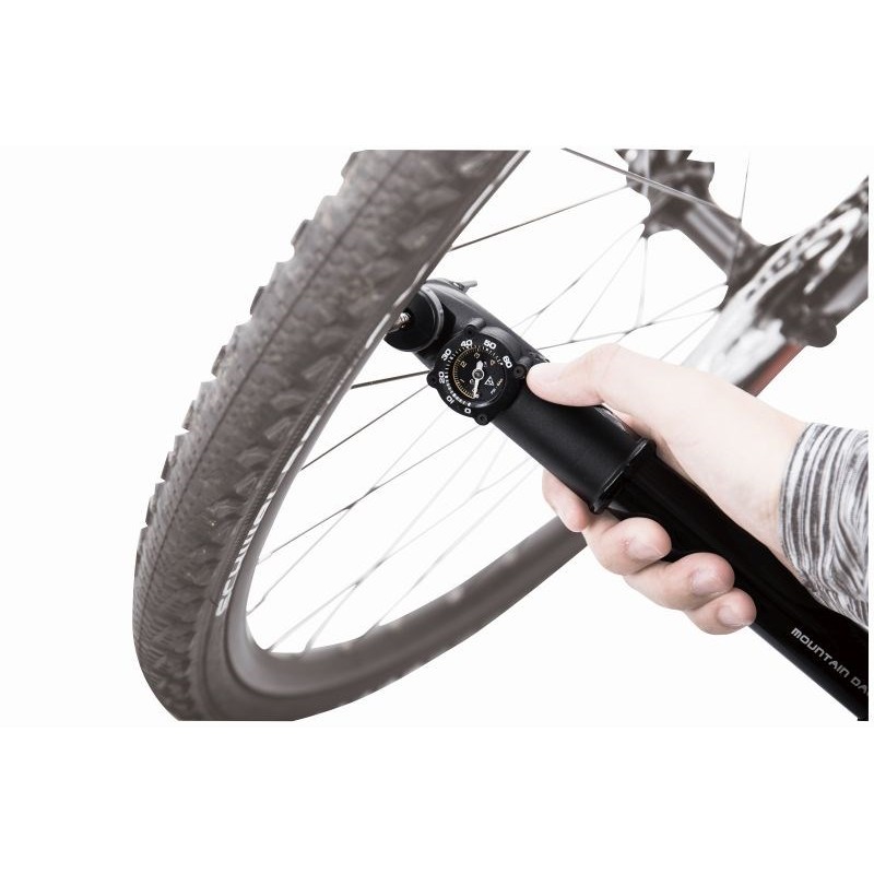 Hand pump Topeak Mountain DA G, dual action, manometer Hand pump Topeak Mountain DA G, dual action, manometer