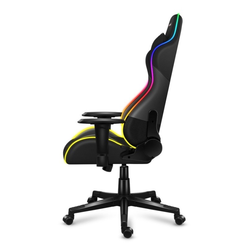 Huzaro Force 6.2 RGB PC gaming chair Bucket (cradle) seat Black Huzaro Force 6.2 RGB PC gaming chair Bucket (cradle) seat Black