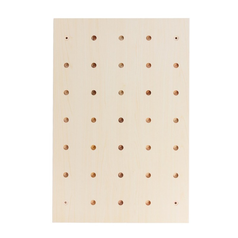 Maclean wooden board organizer, light wood color, 40x60 cm, max. 20 kg, MC-130 WD