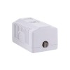 Lanberg OU5-0001-W outlet box RJ-45 White Lanberg OU5-0001-W outlet box RJ-45 White