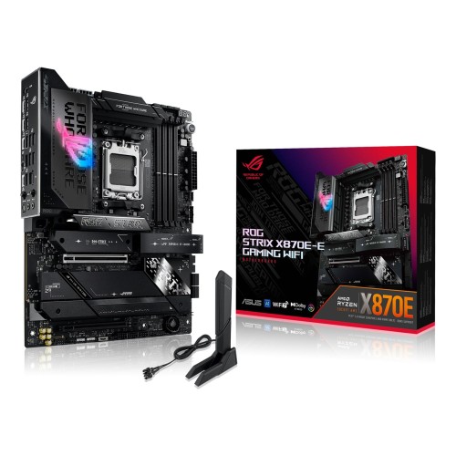 ASUS ROG STRIX X870E-E GAMING WIFI AMD X870E Socket AM5 ATX ASUS ROG STRIX X870E-E GAMING WIFI AMD X870E Socket AM5 ATX