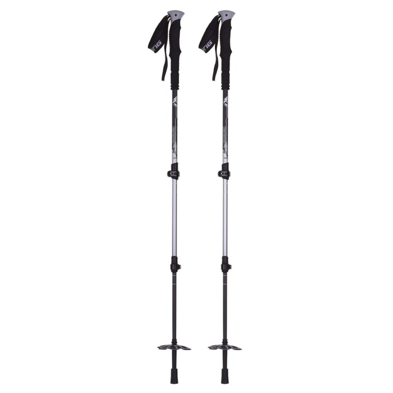 VIKING VARIO TOUR SKITOURING POLES BLACK/GREY VIKING VARIO TOUR SKITOURING POLES BLACK/GREY
