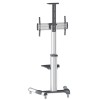Manhattan TV & Monitor Mount, Trolley Stand, 1 screen, Screen Sizes: 37-65 Manhattan TV & Monitor Mount, Trolley Stand, 1 screen, Screen Sizes: 37-65