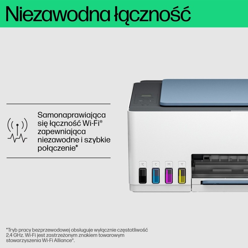 HP Smart Tank 585 All-in-One Printer, Home and home office, Print, copy, scan, Wireless; High-volume printer tank; Print from phone or tablet; Scan to PDF HP Smart Tank 585 All-in-One Printer, Home and home office, Print, copy, scan, Wireless; High-volume printer tank; Print from phone or tablet; Scan to PDF