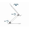 Gembird NBS-D1-03 laptop stand Silver 39.6 cm (15.6 Gembird NBS-D1-03 laptop stand Silver 39.6 cm (15.6