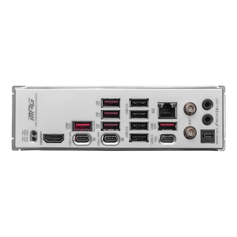 MSI MPG X870E EDGE TI WIFI motherboard AMD X870E Socket AM5 ATX MSI MPG X870E EDGE TI WIFI motherboard AMD X870E Socket AM5 ATX