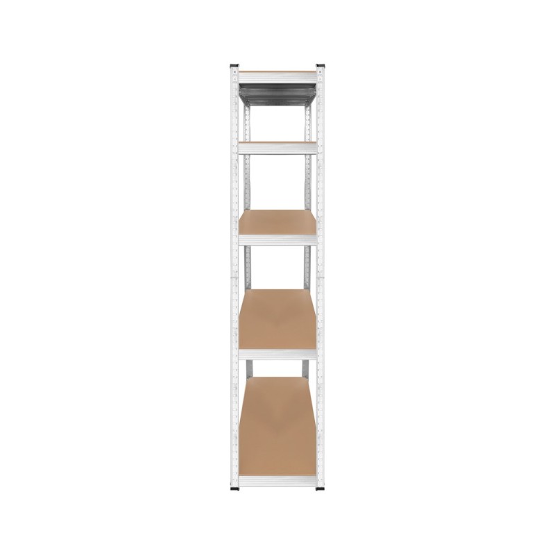 Rebel RB-1250 Metal Storage Rack Cabinet Shelves 175kg x5 180x90x40cm Galvanized Folding MDF Rebel RB-1250 Metal Storage Rack Cabinet Shelves 175kg x5 180x90x40cm Galvanized Folding MDF