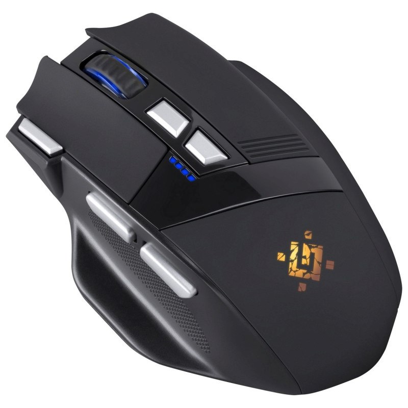 MOUSE DEFENDER GM-885 KNIGHT RF WIRELESS 3200dpi 8P BLACK MOUSE DEFENDER GM-885 KNIGHT RF WIRELESS 3200dpi 8P BLACK