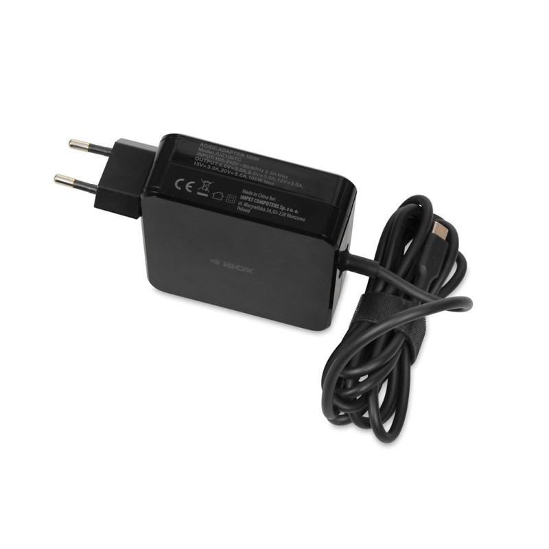 UNIVERSAL ADAPTER I-BOX IUZ100TC TYPE-C POWER DELI UNIVERSAL ADAPTER I-BOX IUZ100TC TYPE-C POWER DELI