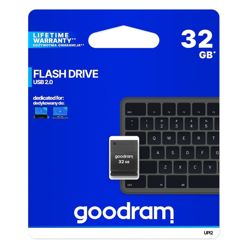Goodram UPI2 USB flash drive 32 GB USB Type-A 2.0 Black Goodram UPI2 USB flash drive 32 GB USB Type-A 2.0 Black