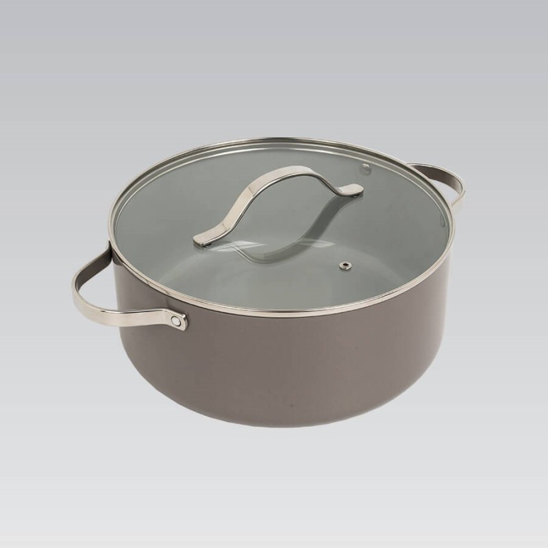 Casserole with lid MAESTRO MR-4009 (MR-4009-20) 20 cm 2.3 l Grey Casserole with lid MAESTRO MR-4009 (MR-4009-20) 20 cm 2.3 l Grey