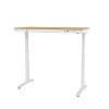 ACTIVEJET desk with electric height adjustment 140x70 ET119W-C white/oak ACTIVEJET desk with electric height adjustment 140x70 ET119W-C white/oak