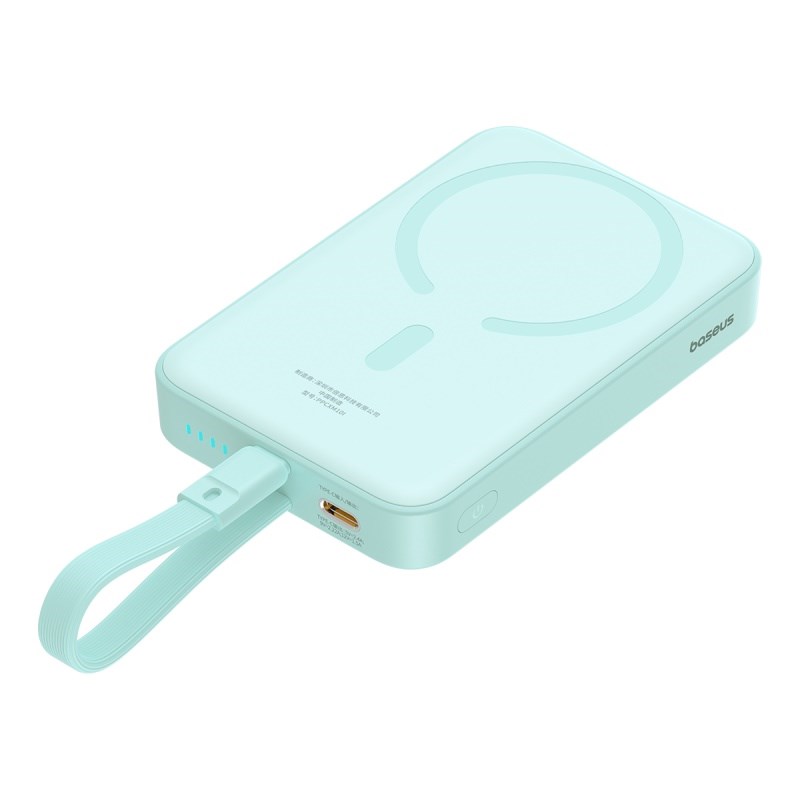 Baseus P10022109333-00 Lithium polymer (LiPo) power bank 10000 mAh Wireless charging Blue Baseus P10022109333-00 Lithium polymer (LiPo) power bank 10000 mAh Wireless charging Blue